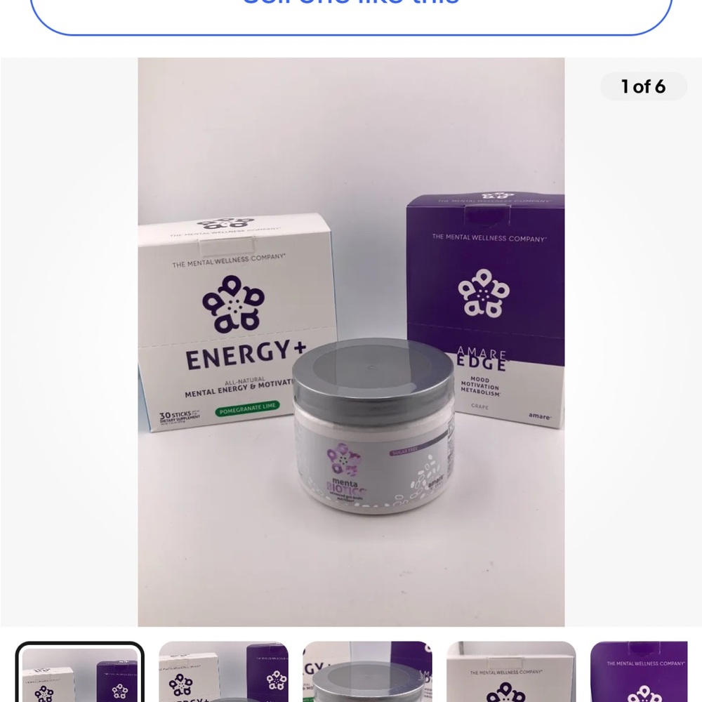 Amare Happy Juice Set.All 3 products with one serving missing. 29 of 30 days